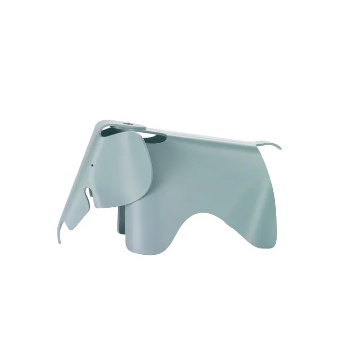 Taburete Eames Elefante pequeño - Charles & Ray Eames, 1945 - Edición limitada | Gris azulado- Imagen del producto n°0