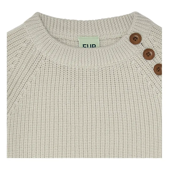 Jersey de canalé de lana | Crudo- Imagen del producto n°5