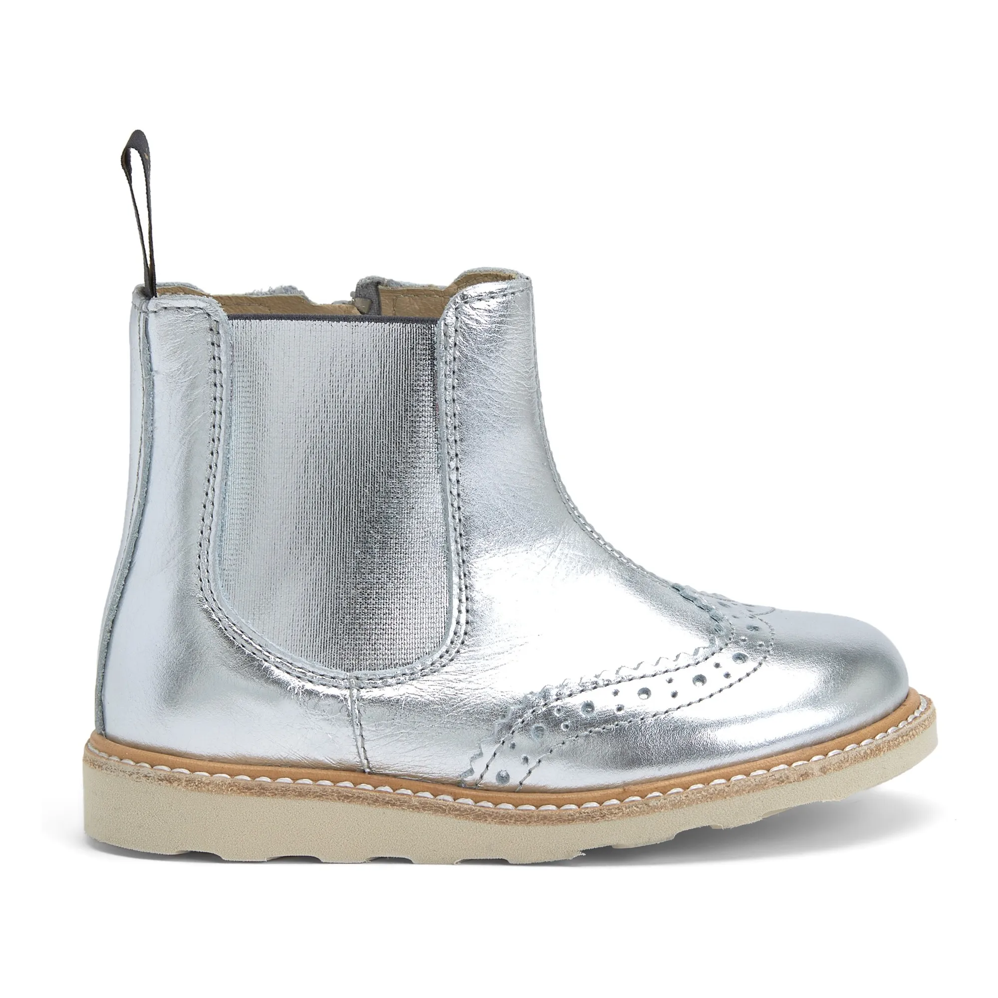 Young Soles Silver Francis Boots