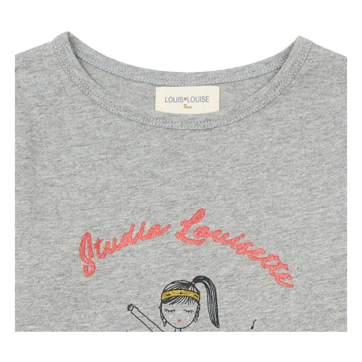 Camiseta Jules | Gris Jaspeado- Imagen del producto n°1