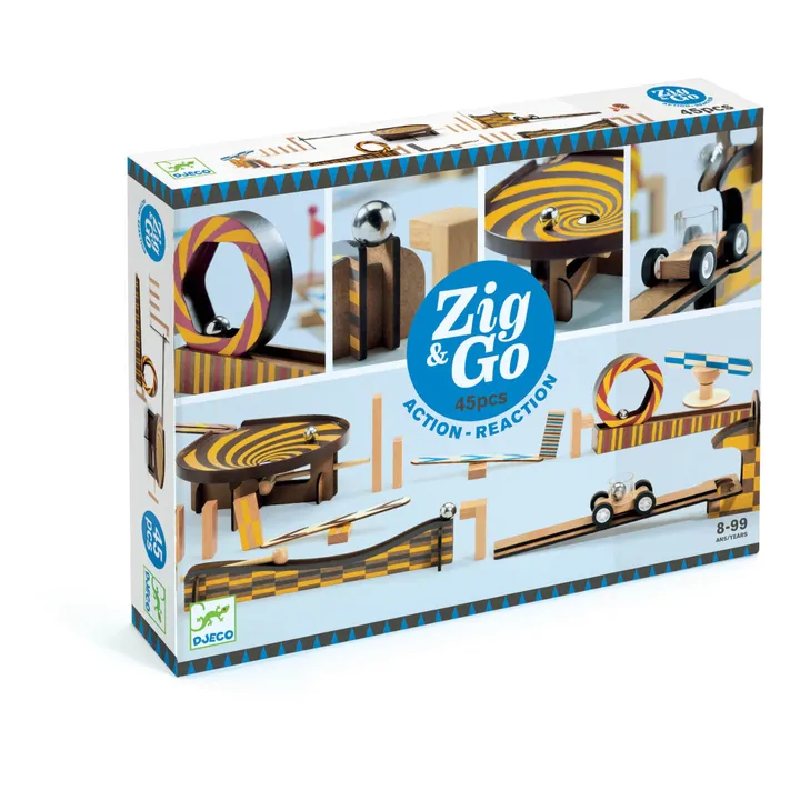 Juego de construcción Zig & Go - Set de 45- Imagen del producto n°0