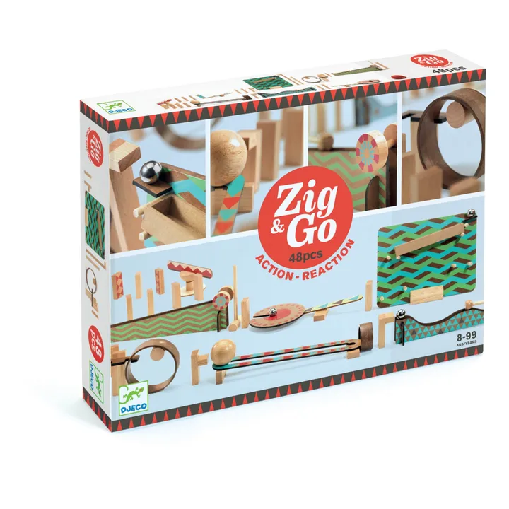 Baukastenspiel Zig&Go - 48-teiliges Set- Produktbild Nr. 0