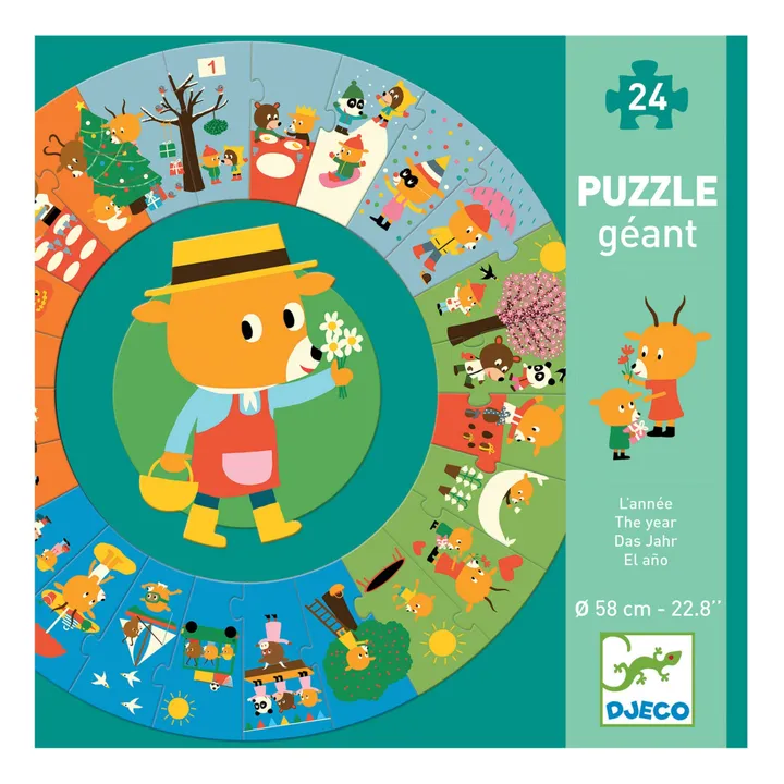 The Four Seasons Giant Puzzle - 24 Pieces - Product image n°0