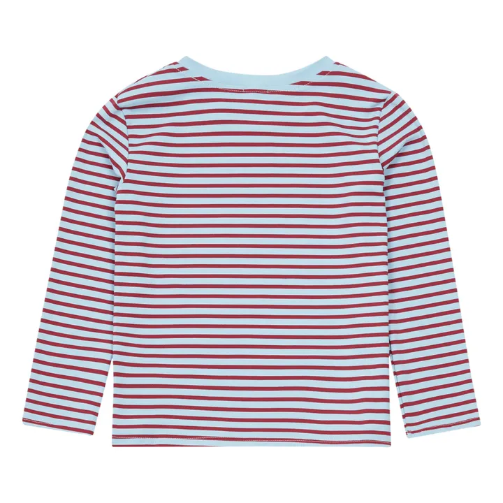 T-Shirt UV-Schutz Albert | Burgunderrot- Produktbild Nr. 2