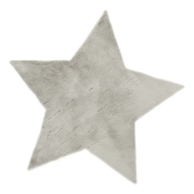 Tapis étoile | Gris clair