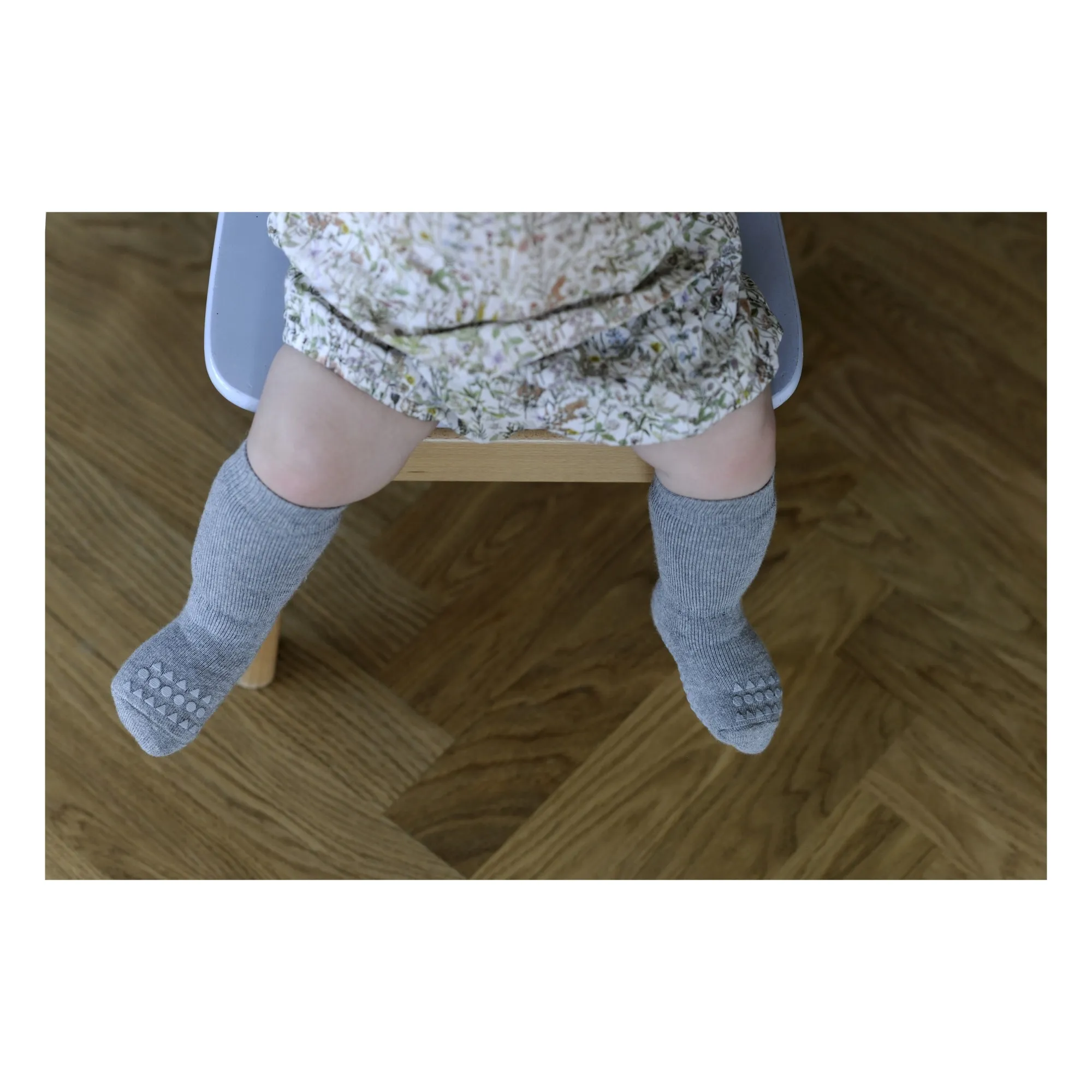 Chaussettes Anti-Dérapantes | Gris- Image produit n°5