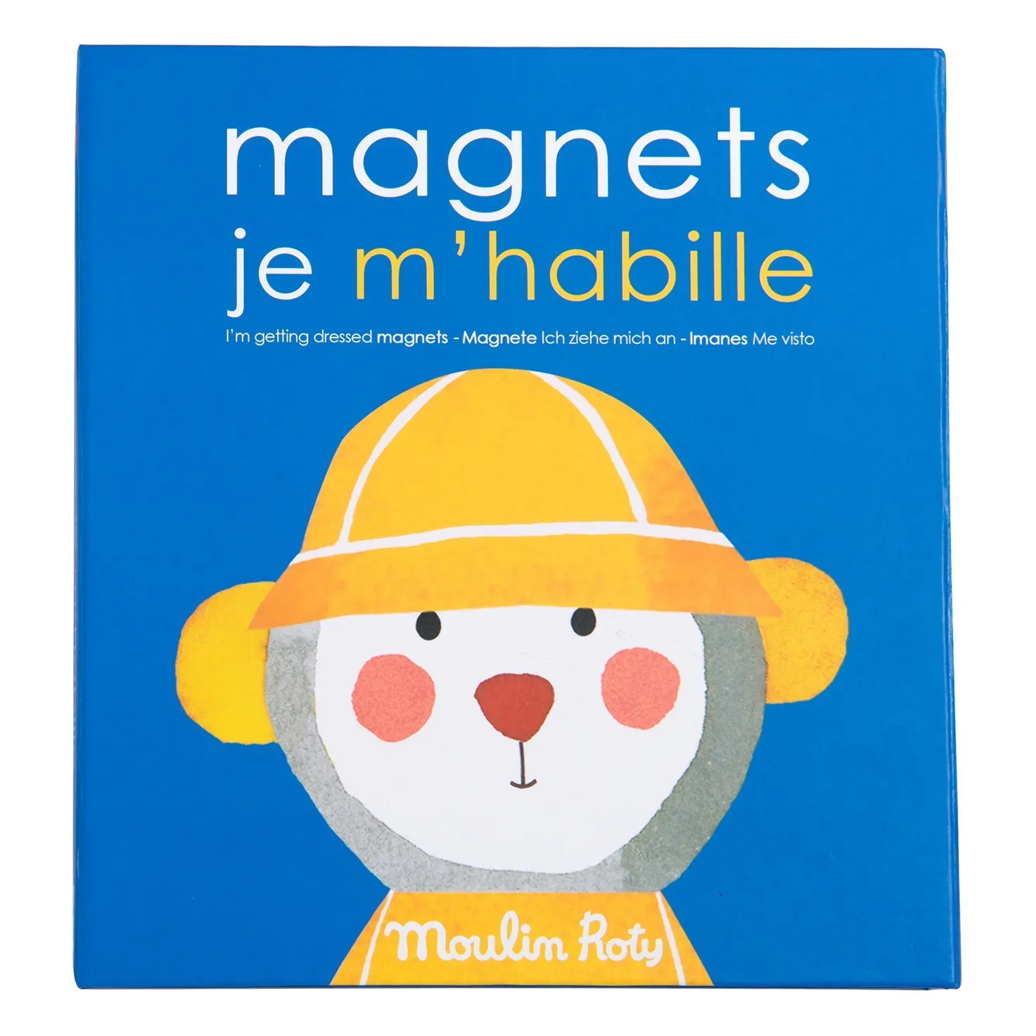 Moulin Roty Multicoloured Getting Dresses Magnetic Game