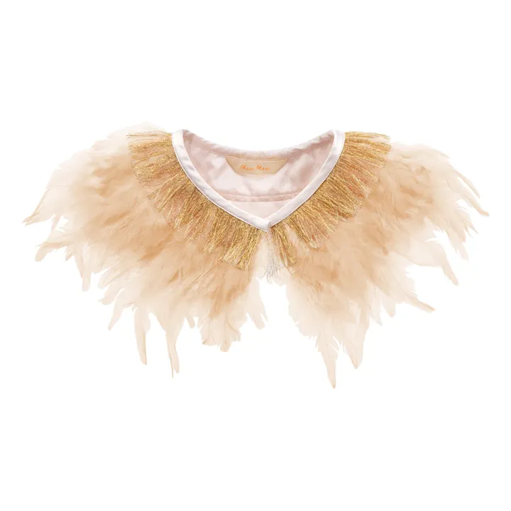 Cuello de plumas | Rosa Melocotón- Imagen del producto n°0
