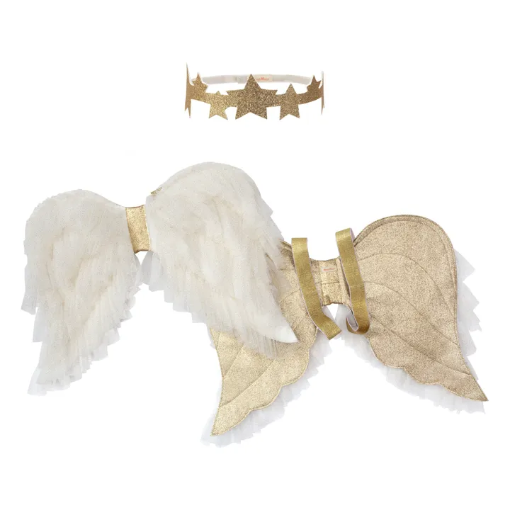 Disfraz de ángel | Dorado- Imagen del producto n°3