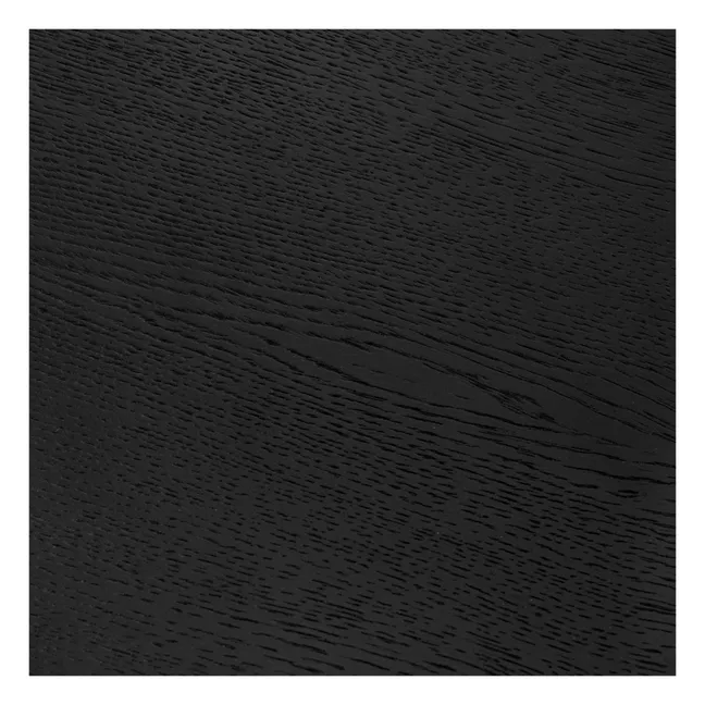 Banco de roble ratón | Negro