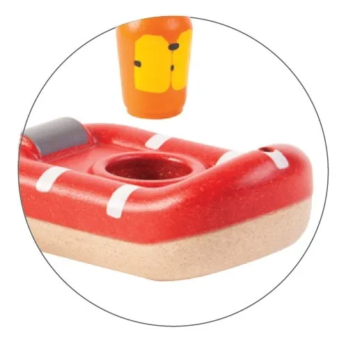 Bote salvavidas flotante para el baño
