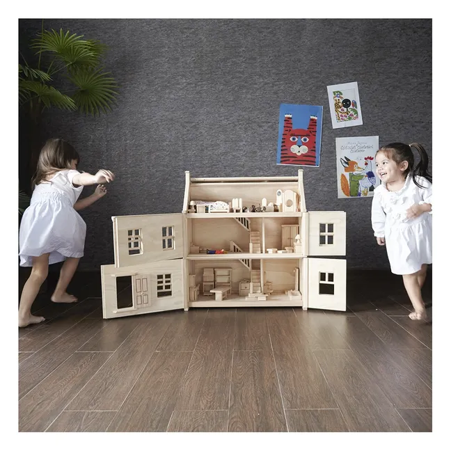 Wooden Victorian Doll's House