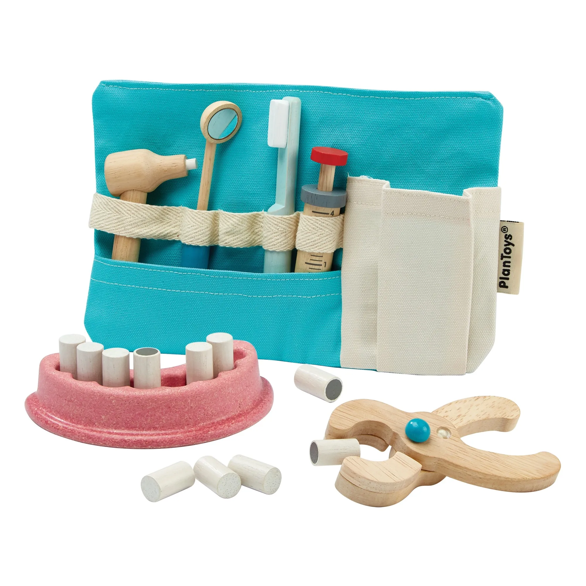 Plan Toys Multicoloured Toy Dentist Kit