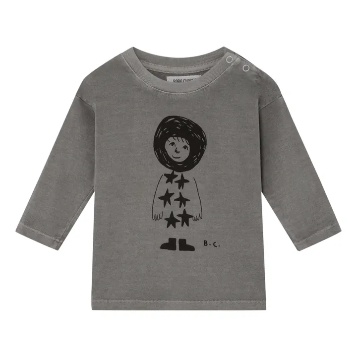 T-shirt Coton Bio Esquimau | Gris- Image produit n°0