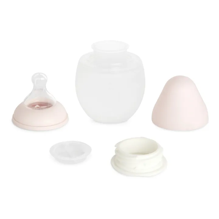 Medical Grade Silicon Baby Bottle and Physiological Teat | Powder pink- Product image n°6