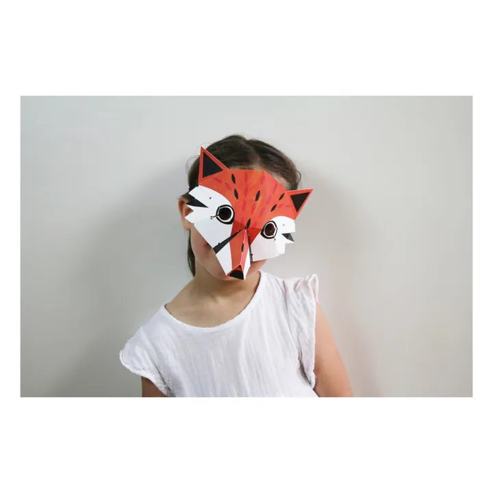 Maschera da colorare foresta- Immagine del prodotto n°4