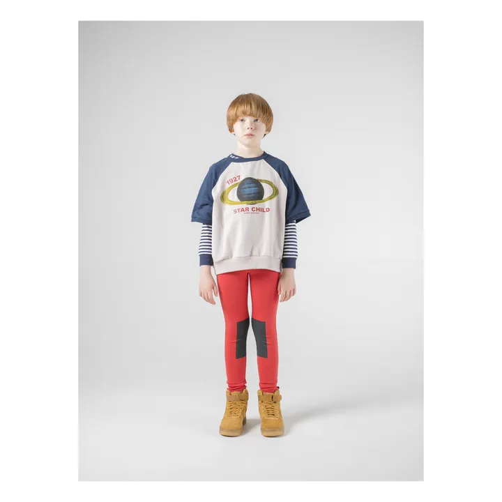 Kurzarm-Sweatshirt  | Seidenfarben- Produktbild Nr. 4