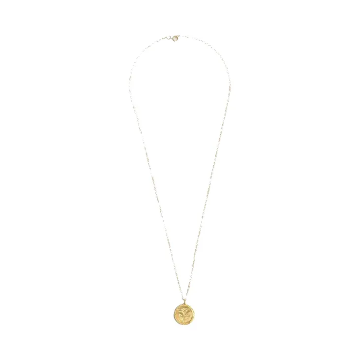 Halskette Rosecoin | Gold- Produktbild Nr. 0