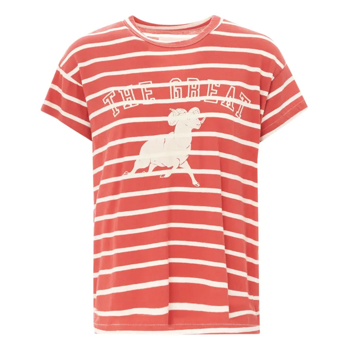The Boxy Crew T-shirt | Red- Product image n°0