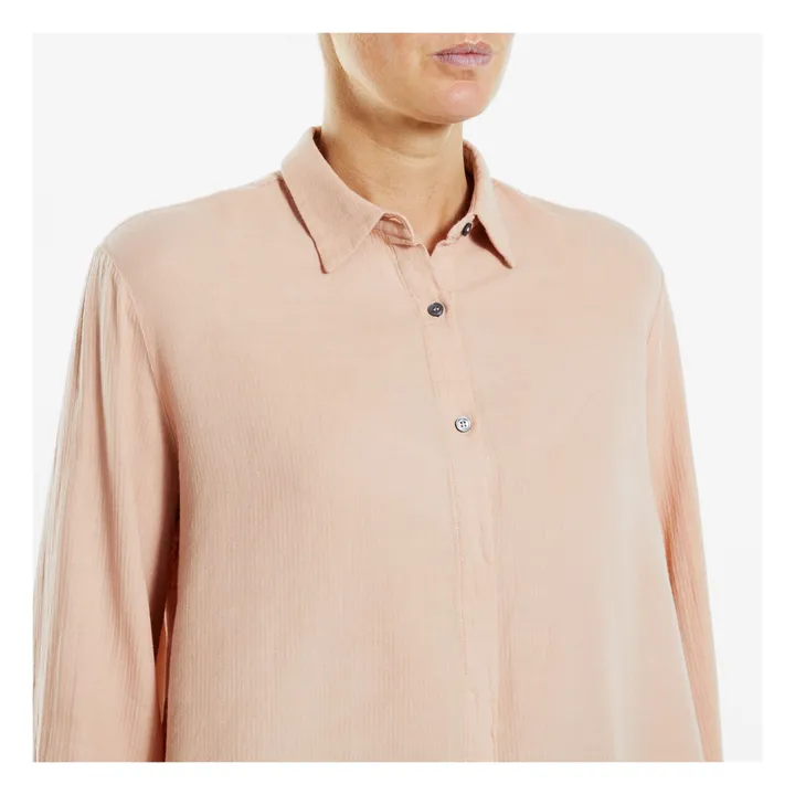 Camicia in cotone | Rosa chiaro- Immagine del prodotto n°4