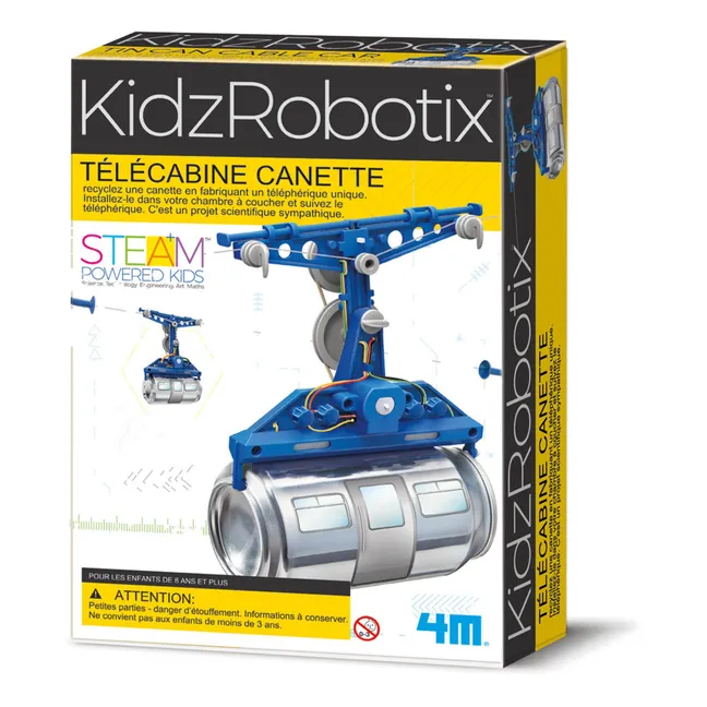 Télécabine canette à fabriquer