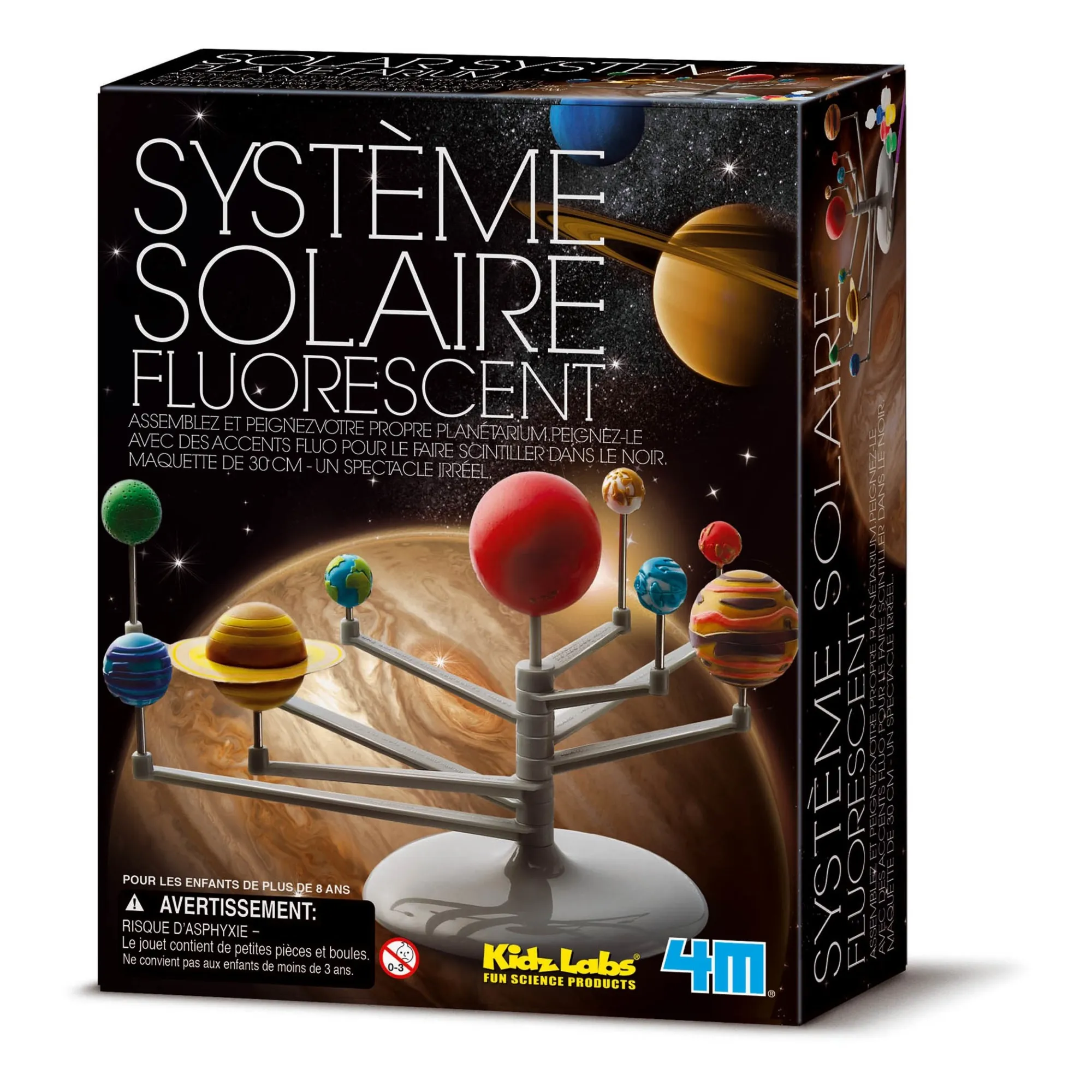 4M Multicoloured Glow Solar System Kit