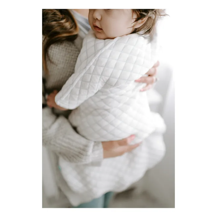 Quilted Baby Sleeping Bag | Mint Green- Product image n°1