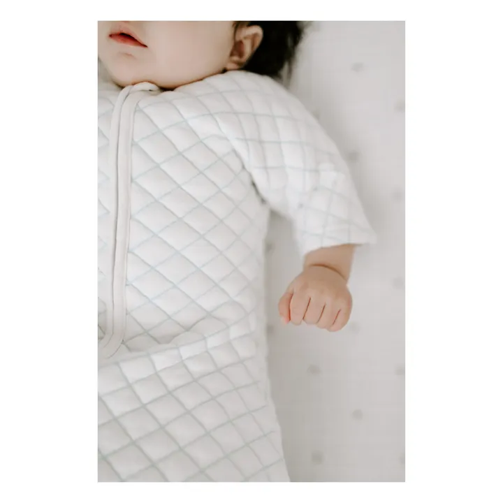 Gesteppter Schlafsack mit Ärmeln | Mintgrün- Produktbild Nr. 4