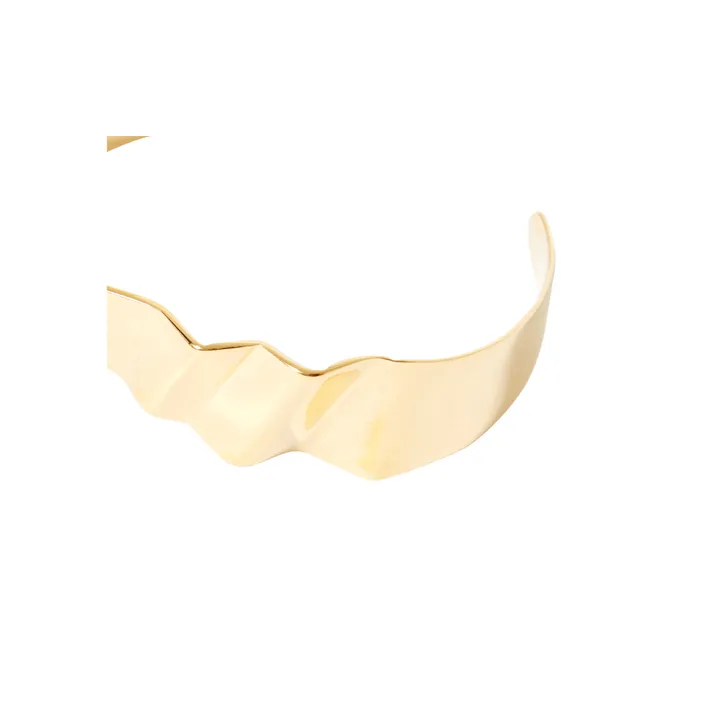 Traviata Maxi Cuff Bracelet | Gold- Product image n°3