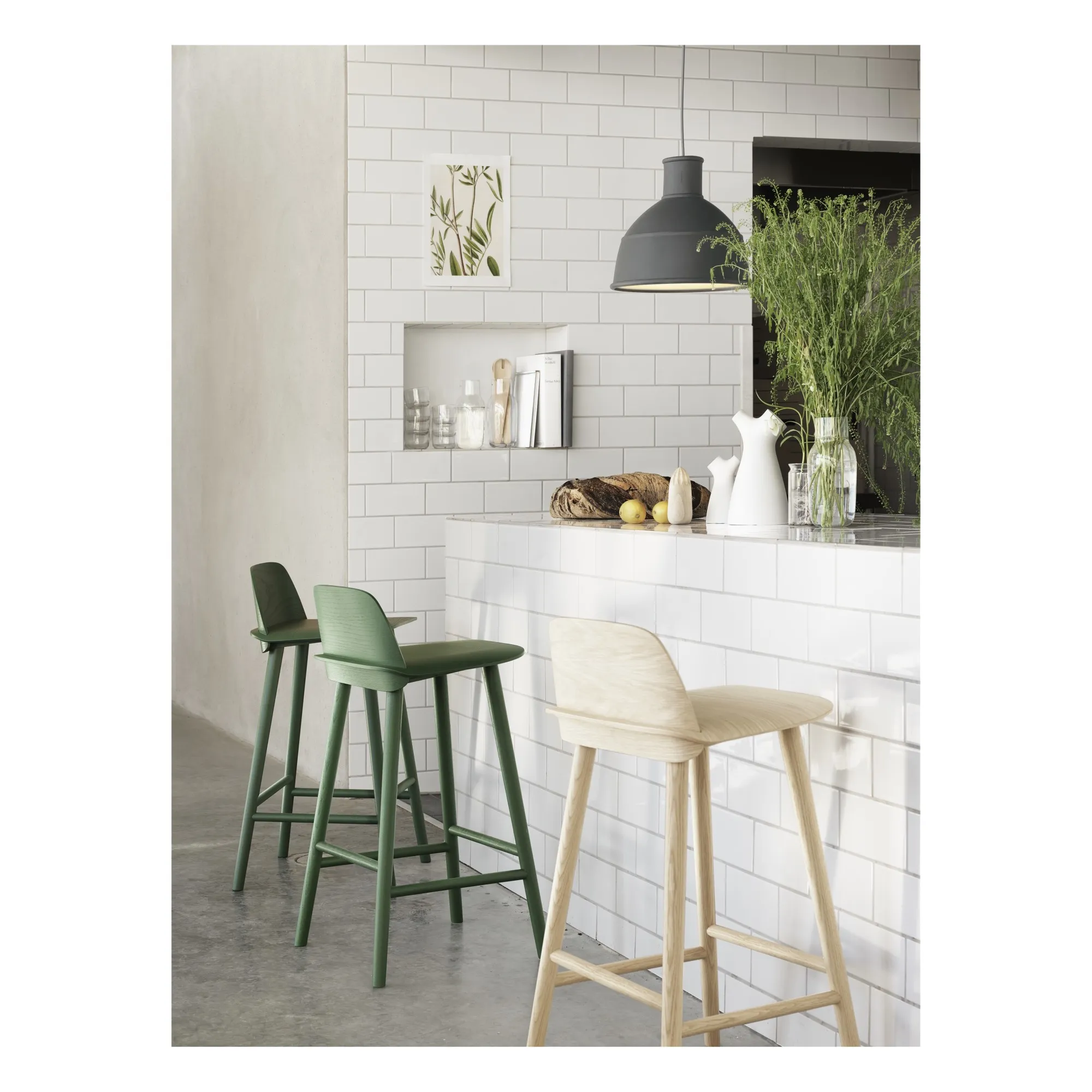 Tabouret de bar Nerd 75 cm | Chêne- Image produit n°2