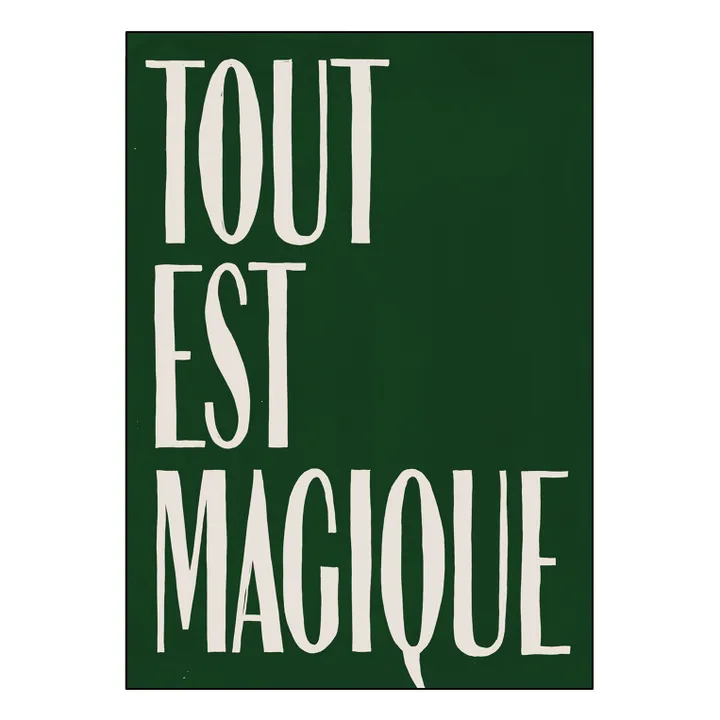 Postal y sobre «Tout est magique»- Imagen del producto n°0