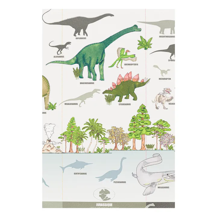 Quadro dinosauri e Cie. 70x80 cm- Immagine del prodotto n°2