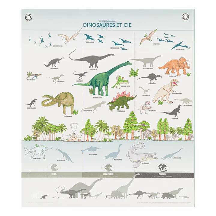 Quadro dinosauri e Cie. 70x80 cm- Immagine del prodotto n°0