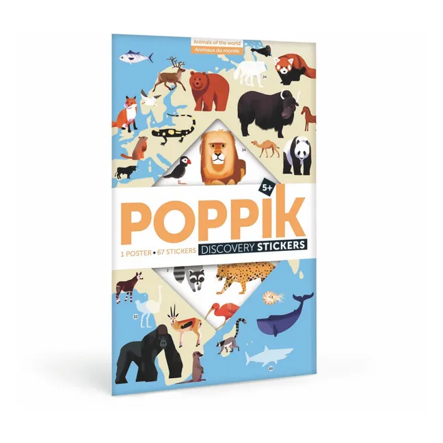 Poster sticker Animaux