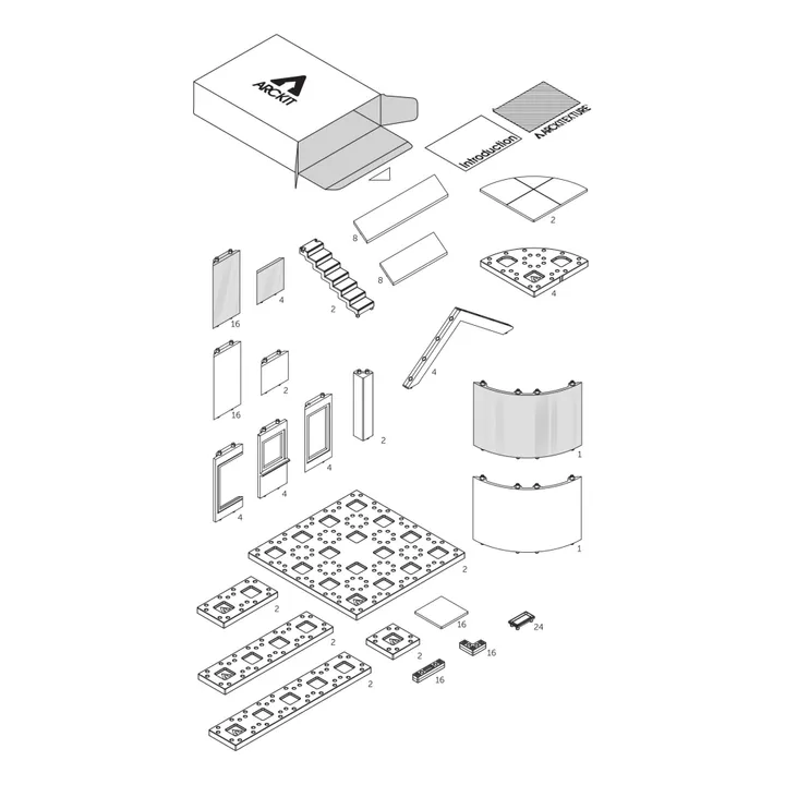 Konstruktionsspiel Go Plus - Set mit 160 Teilen- Produktbild Nr. 2