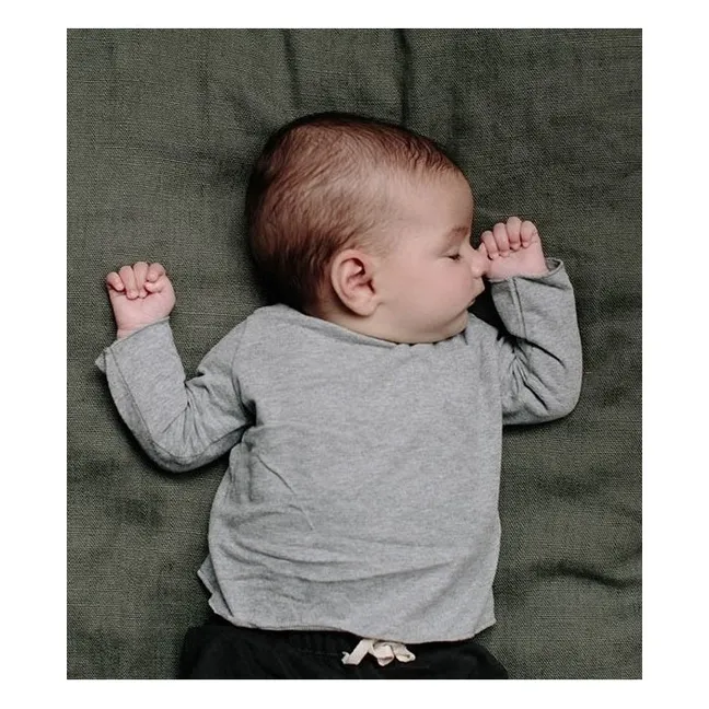 T-shirt Baby Coton Bio | Gris