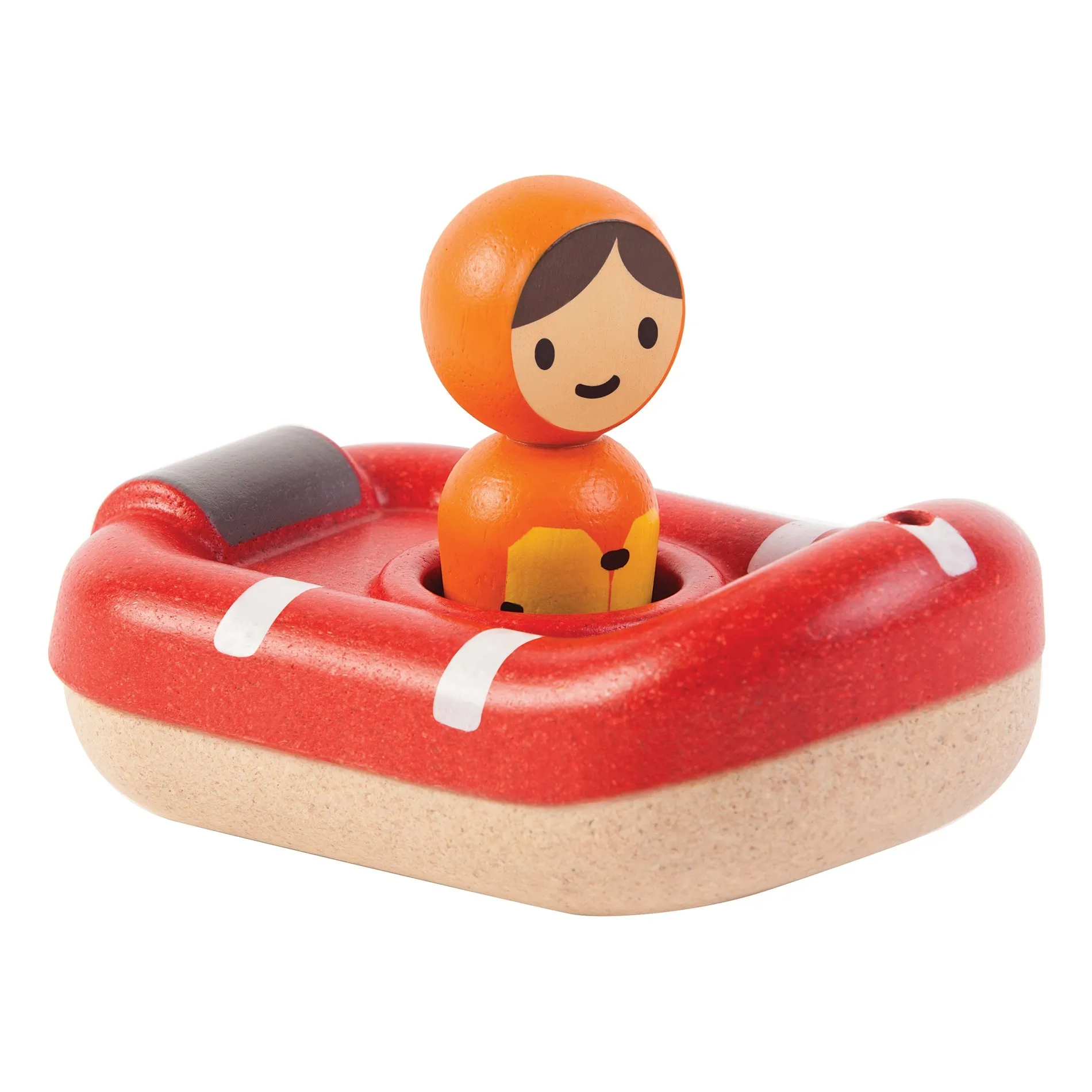 Plan Toys Multicoloured Floating Lifeboat Toy