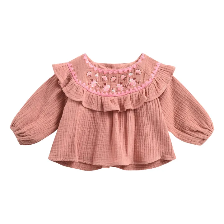 Andrea Blouse | Pink- Product image n°0