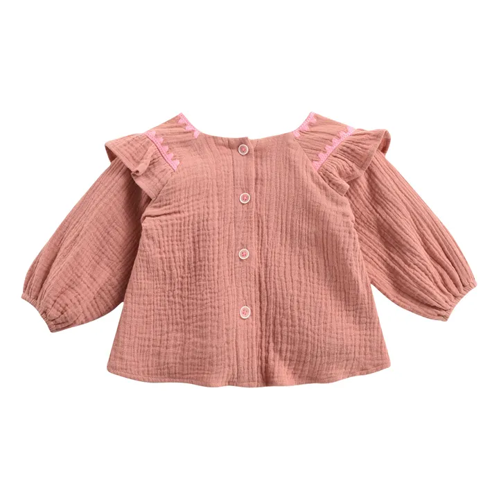 Andrea Blouse | Pink- Product image n°3