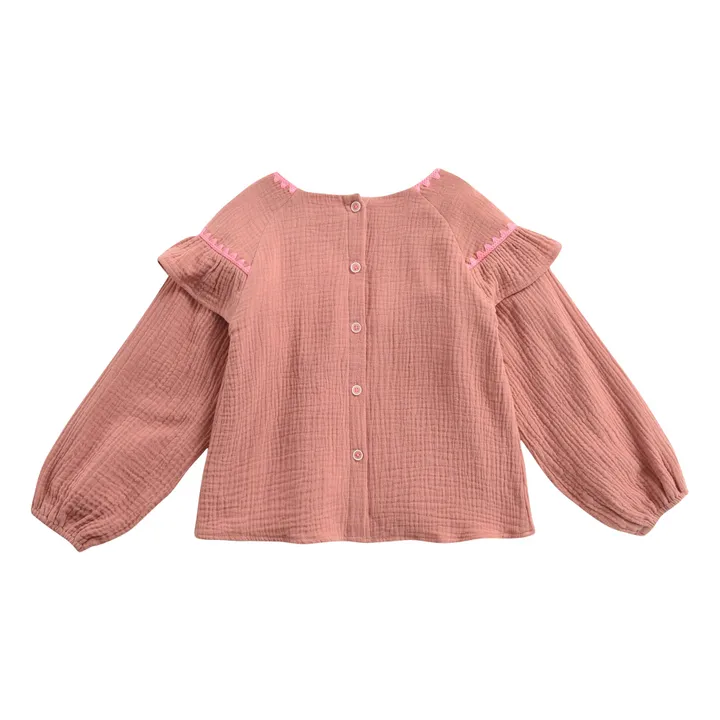 Andrea Blouse | Pink- Product image n°4