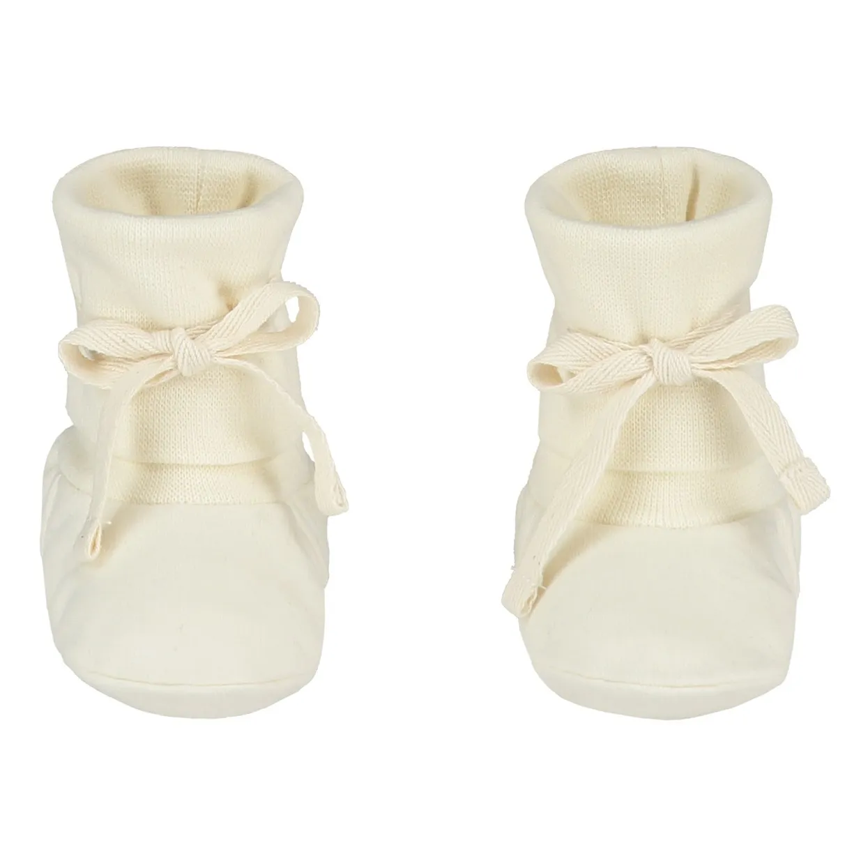 Gray Label - Chaussons Baby Ribbed Coton Bio (Gray Label) - Image 1
