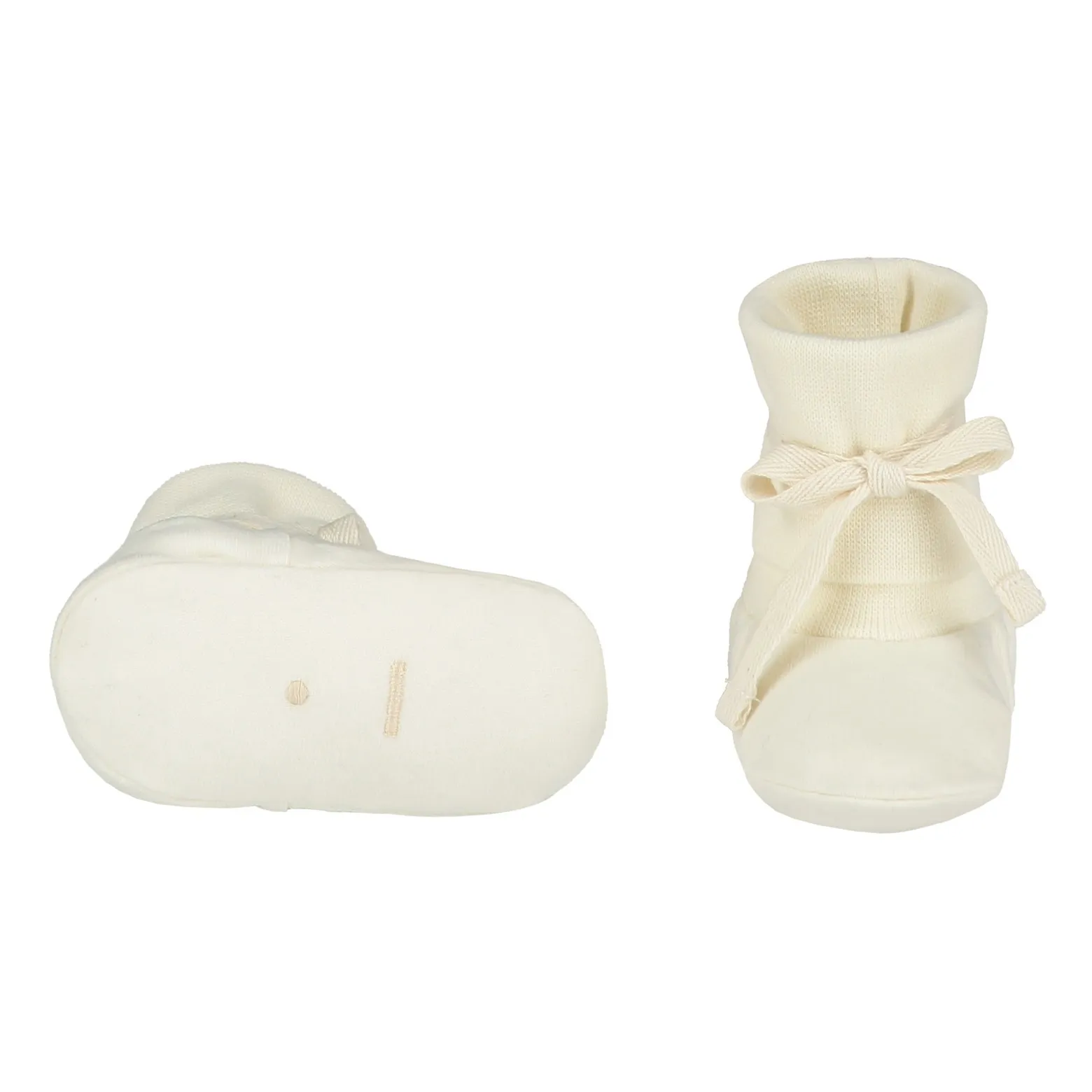 Gray Label - Chaussons Baby Ribbed Coton Bio (Gray Label) - Image 2