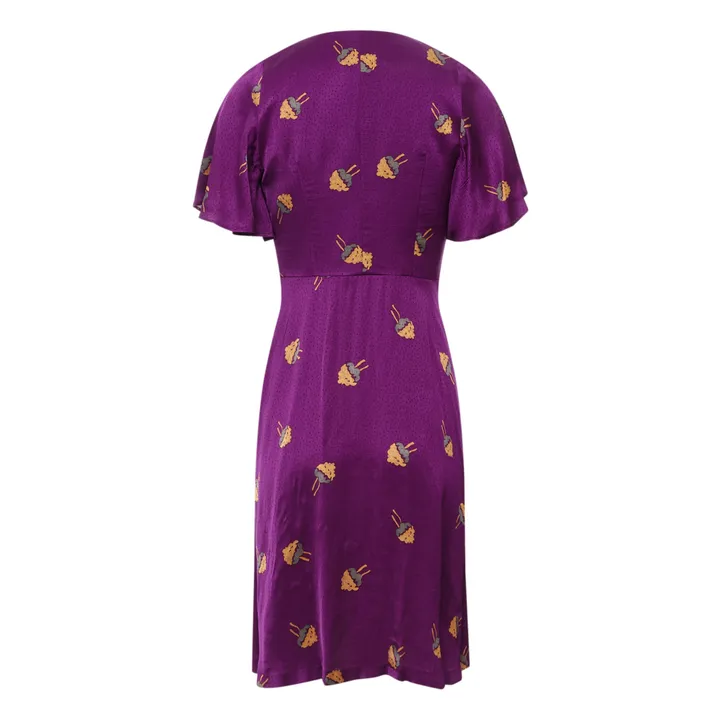 Lavinia Dress | Purple- Product image n°6