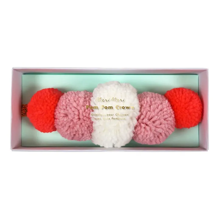 Pompom Crown | Pink- Product image n°0