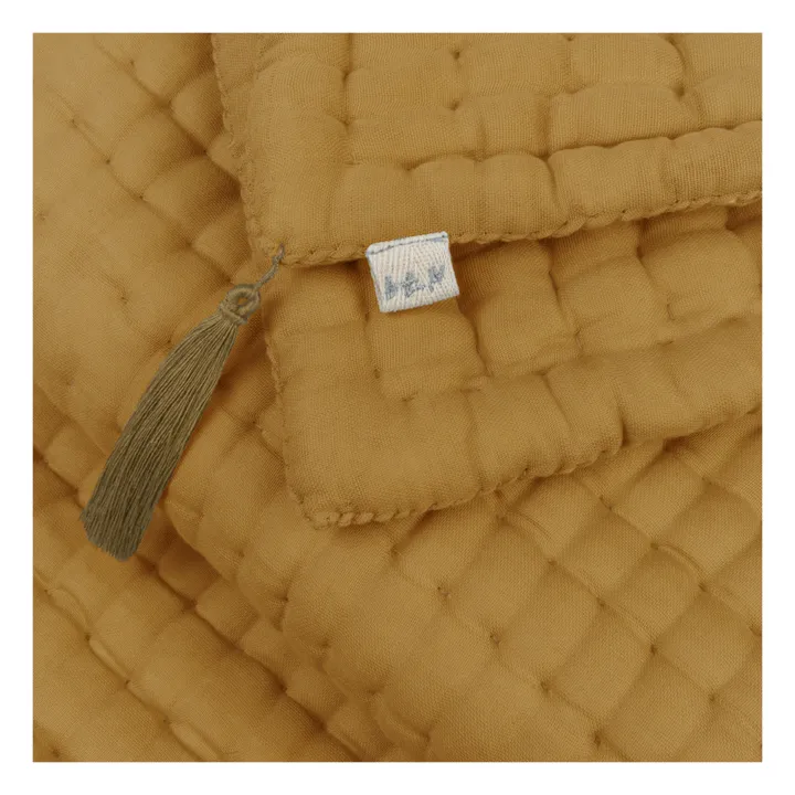 Teppich Tatami aus Bio-Baumwolle | Gold S024- Produktbild Nr. 1