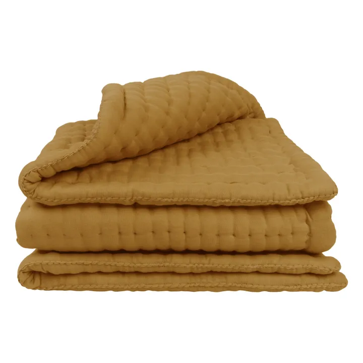 Teppich Tatami aus Bio-Baumwolle | Gold S024- Produktbild Nr. 2
