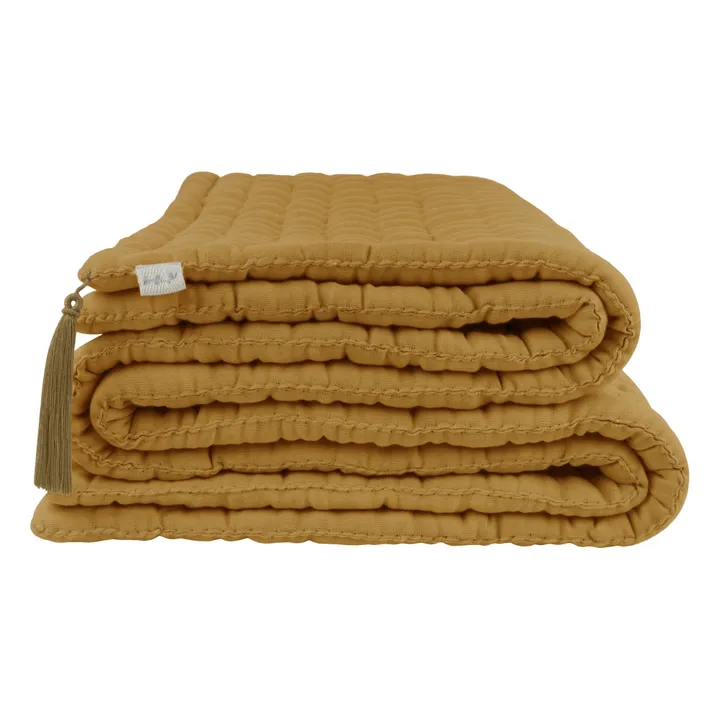 Teppich Tatami aus Bio-Baumwolle | Gold S024- Produktbild Nr. 3