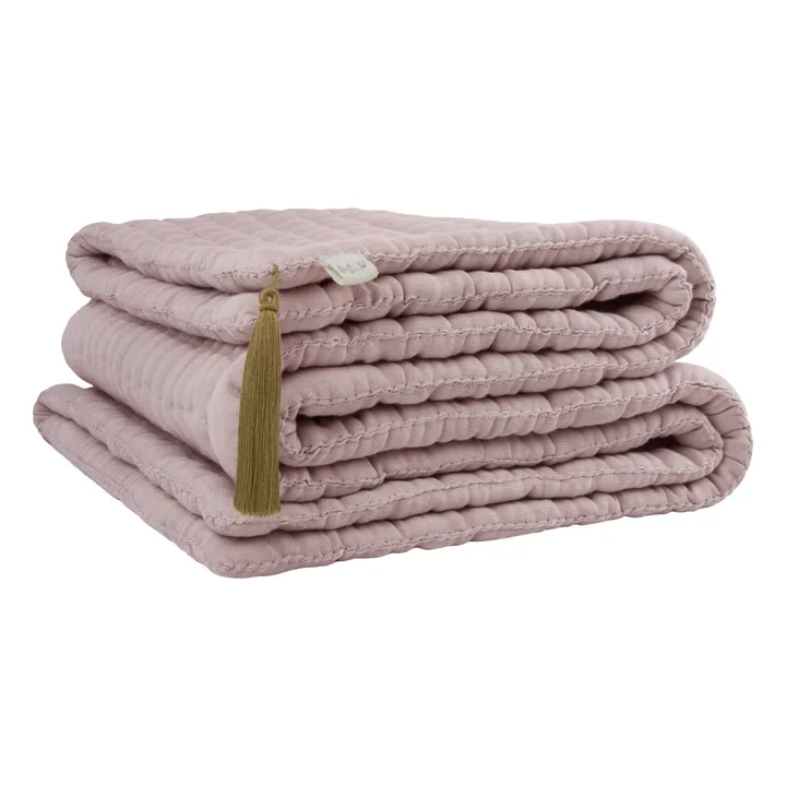 Teppich Tatami aus Bio-Baumwolle | Dusty Pink S007- Produktbild Nr. 0