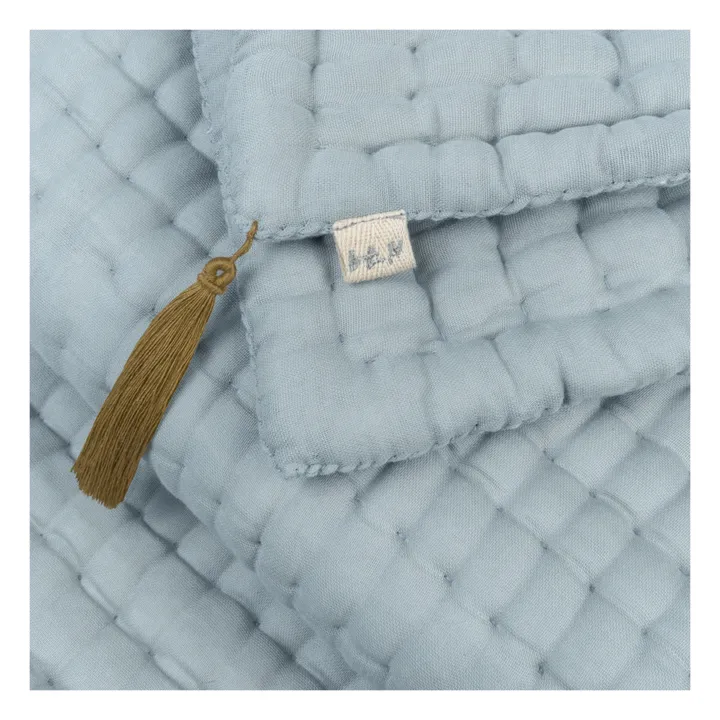 Tatami Organic Cotton Floor Mat | Sweet Blue S046- Product image n°1