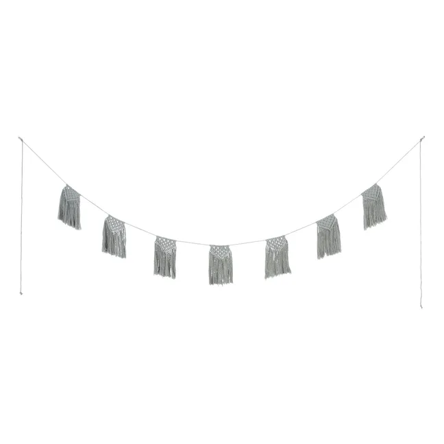 Macramé Garland | Silver S034